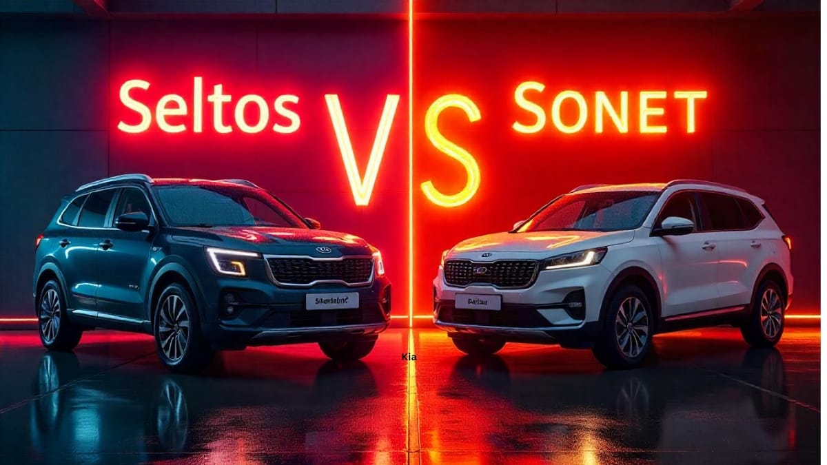 Kia Seltos vs Sonet: Which SUV is Better? Full Comparison!