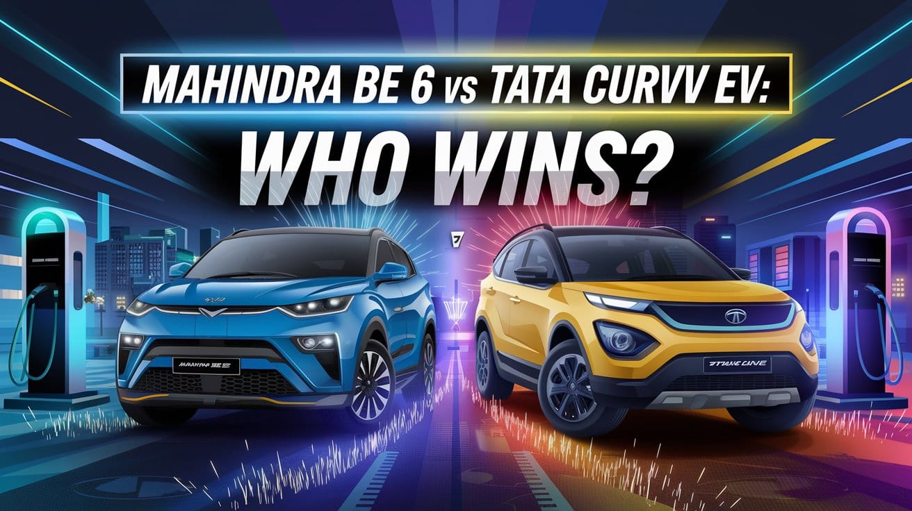 Mahindra BE 6 vs Tata Curvv EV: